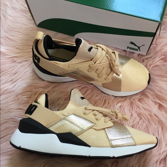 Puma Shoes - New Puma Women’s Muse Metallic Sneakers Puma Shoes - New Puma Women’s Muse Metallic Sneakers